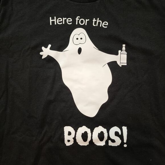 BELLA+CANVAS "Here for the Boos" T-shirt | Various Sizes - Picture 3 of 3